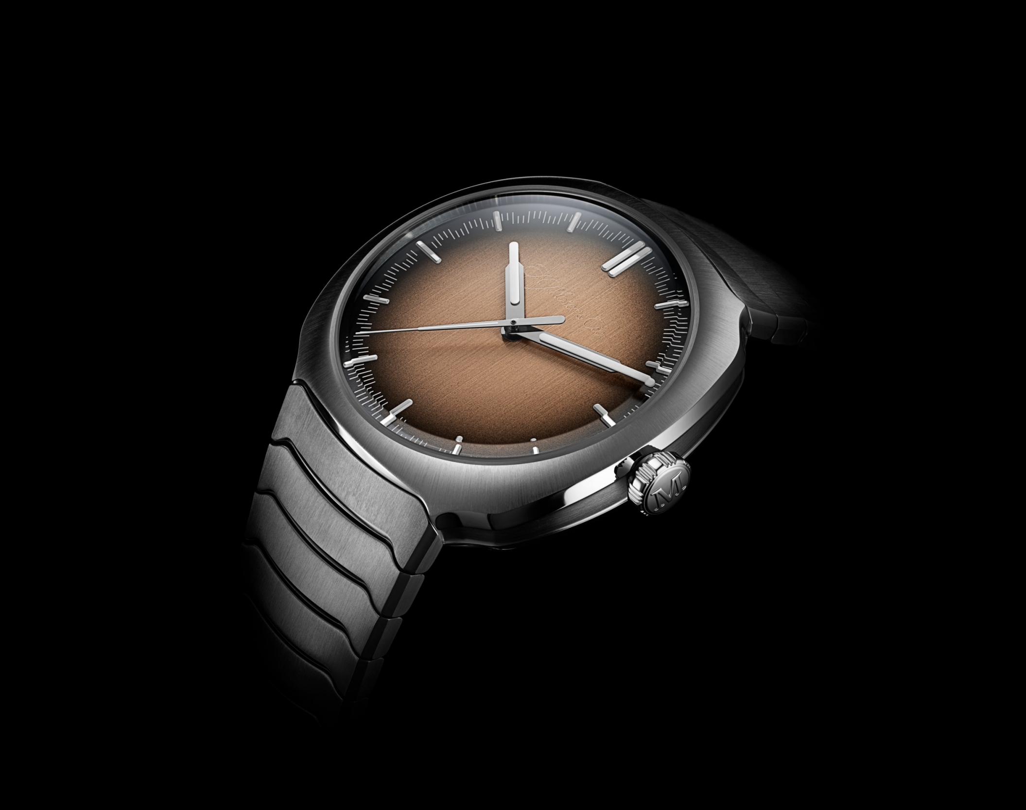 H. Moser & Cie.  Streamliner Centre Seconds Smoked Salmon