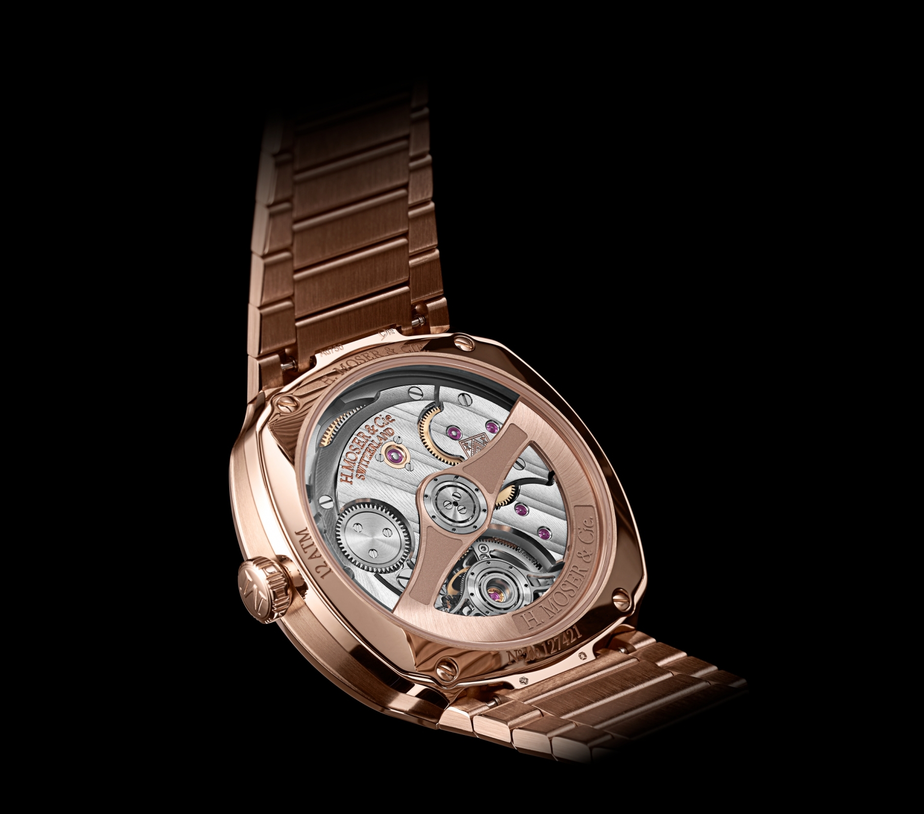 H. Moser & Cie Streamliner Tourbillon Vantablack