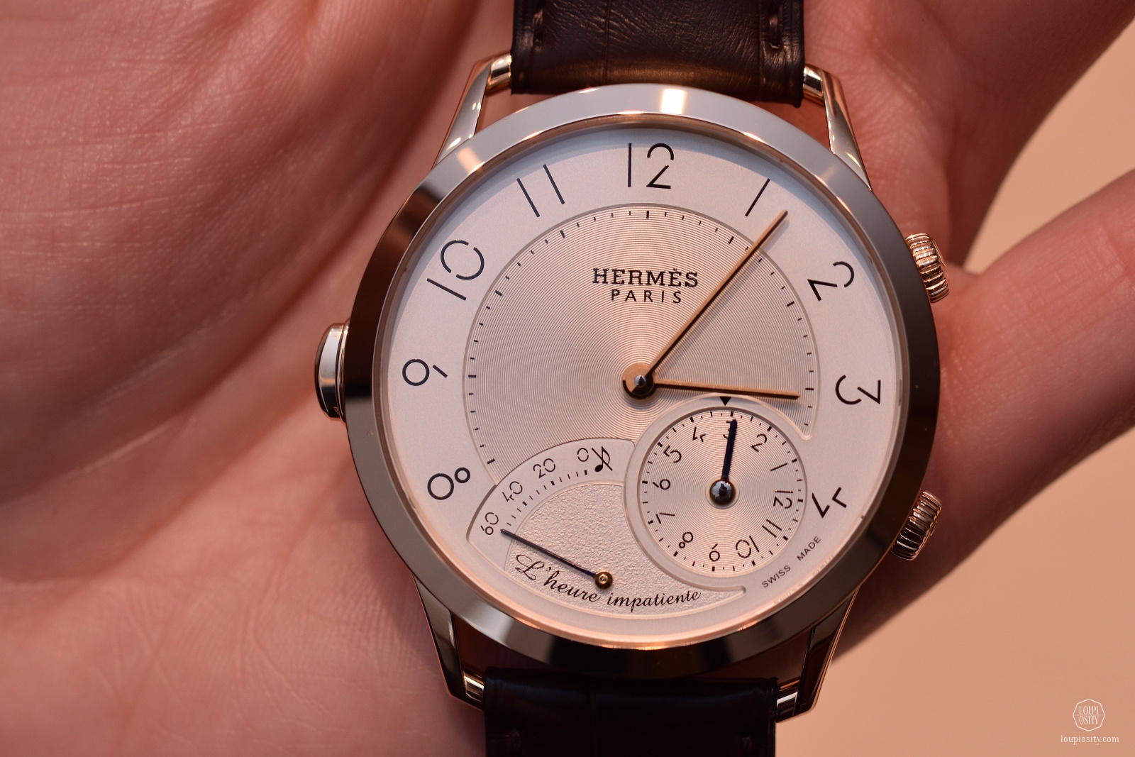 Slim d’Hermès L’heure Impatiente