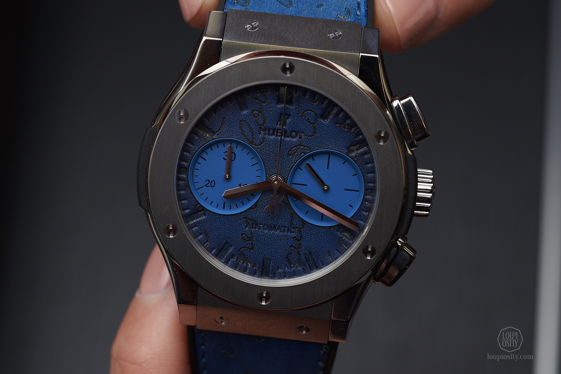 Classic Fusion Chronograph Berluti Scritto