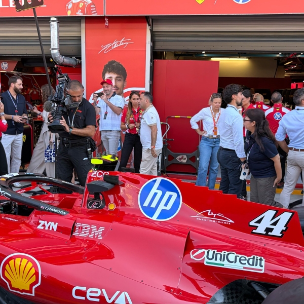 Lewis Hamilton's Ferrari SF-26 at the Italian Grand Prix 2026