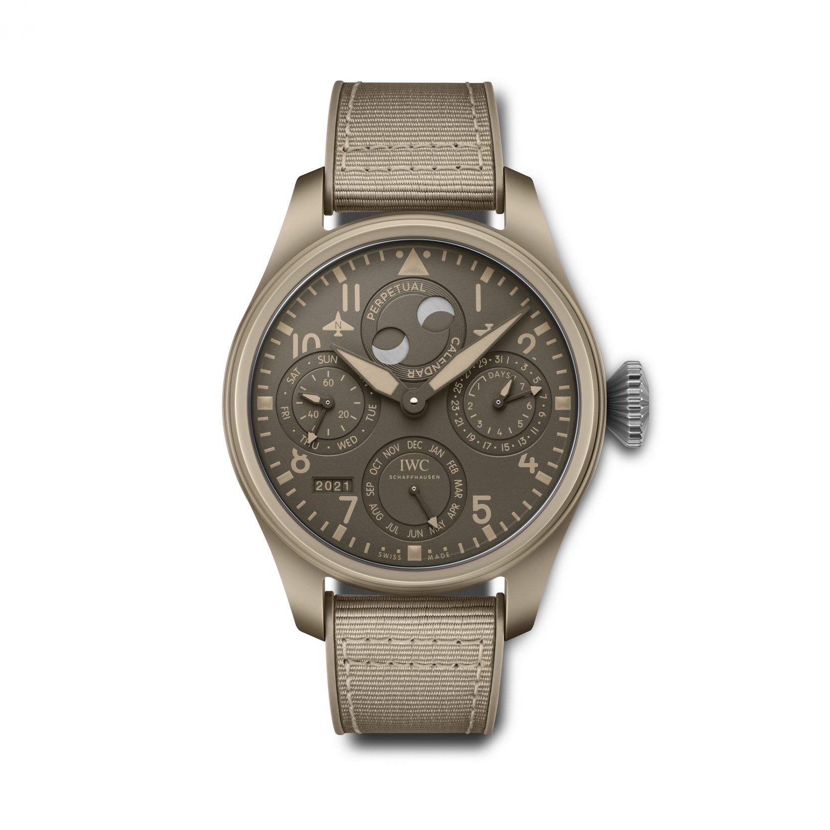 IWC Big Pilot’s Watch Perpetual Calendar TOP GUN Edition ‘Mojave Desert’