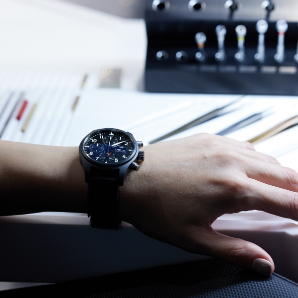 Pilot's Watch Chronograph 41 TOP GUN  - black ceramic