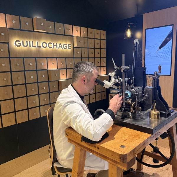 Artisans at the Jaeger-LeCoultre booth