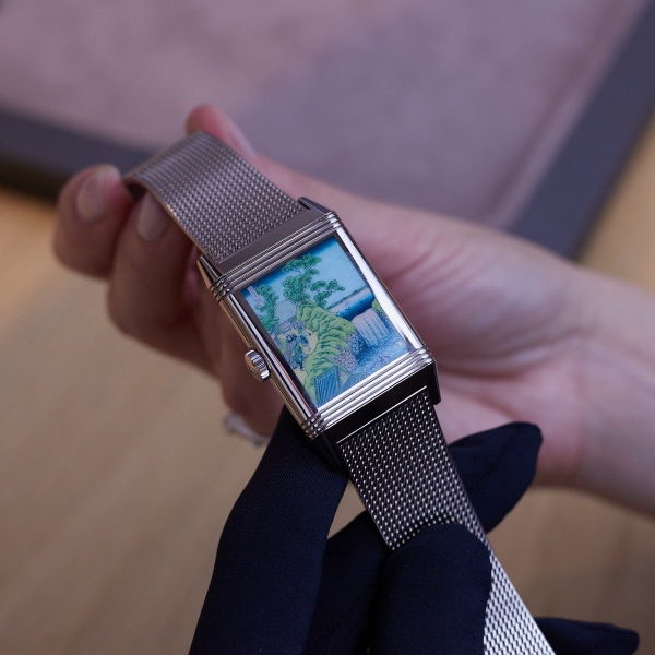 Reverso Tribute Enamel Hokusai