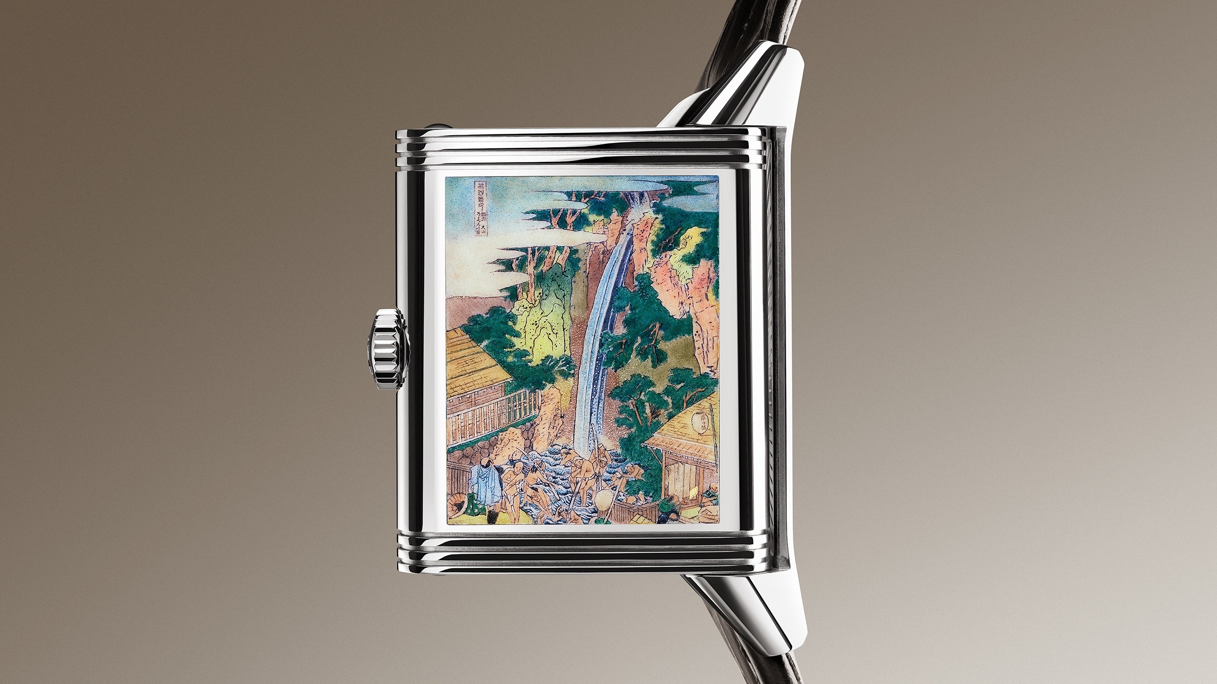 Reverso Tribute Enamel Hokusai