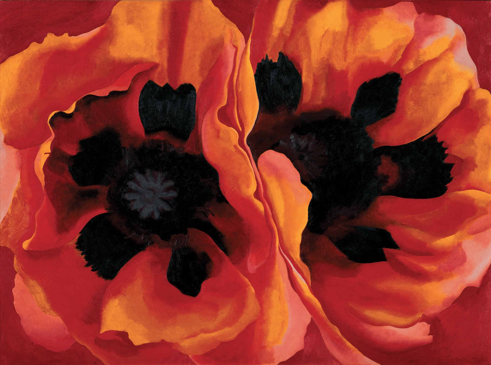 Georgia O’Keeffe Oriental Poppies, 1927
