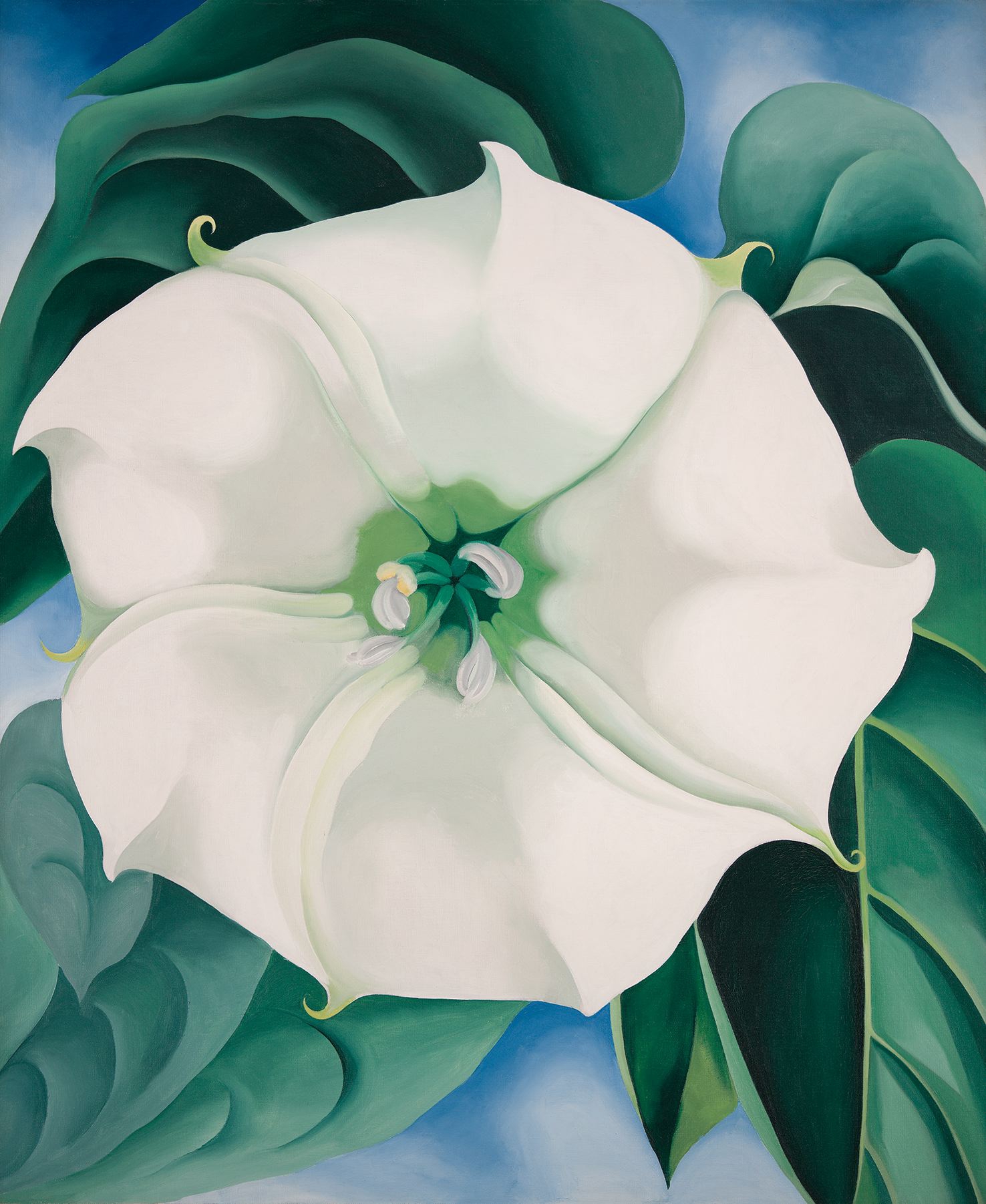 Georgia O’Keeffe Jimson Weed/White Flower No. 1, 1932