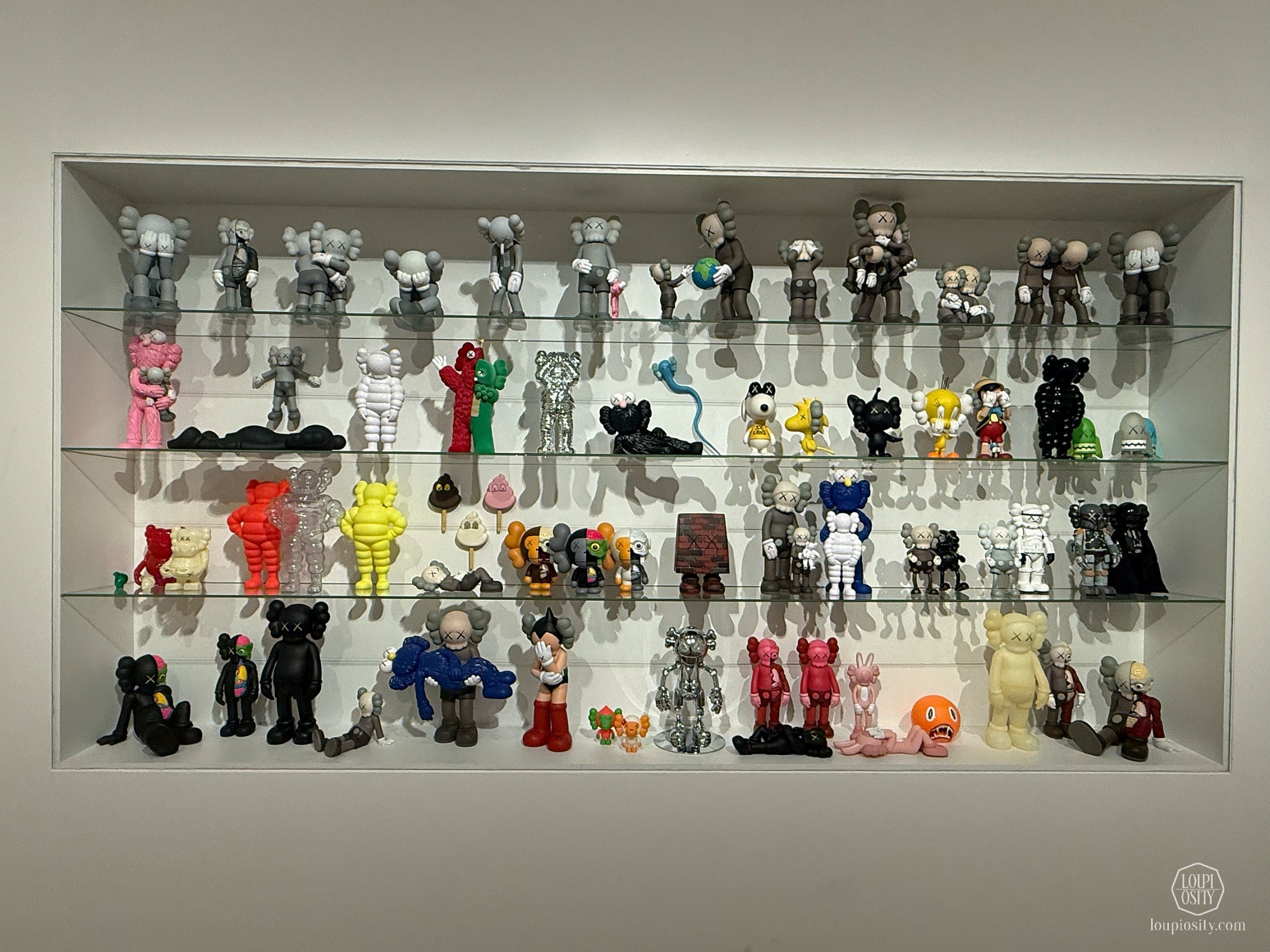 Designer art toys, figures by the artist KAWS_1090
