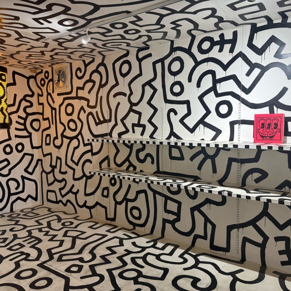 Keith Haring installation