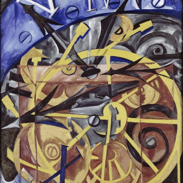 Natalia Goncharova, The Clock