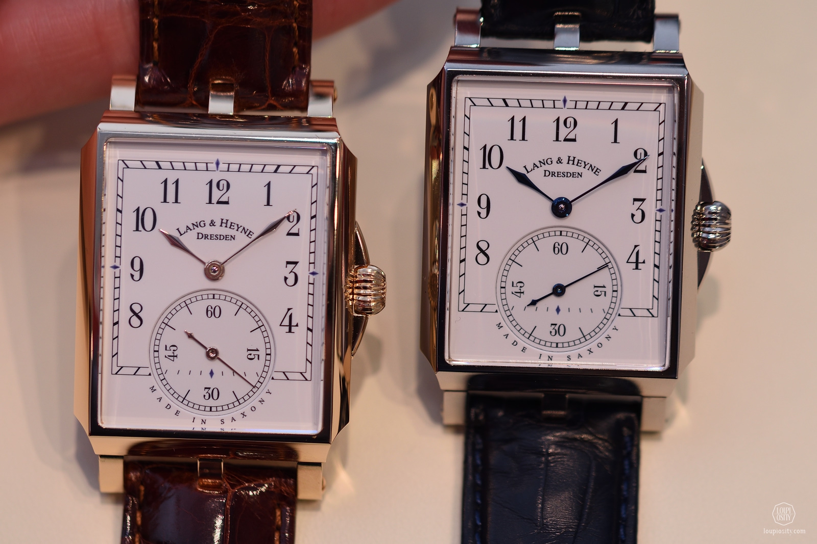 Lang & Heyne Augustus, 18ct rose gold and white gold editions