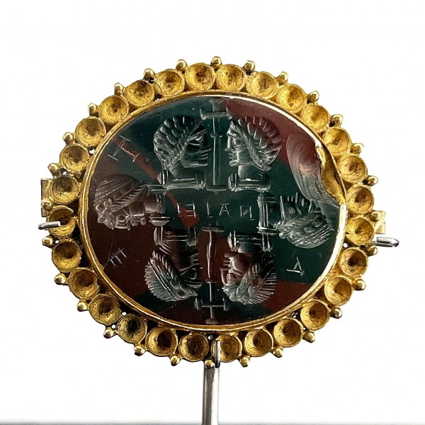 Intaglio with six saints