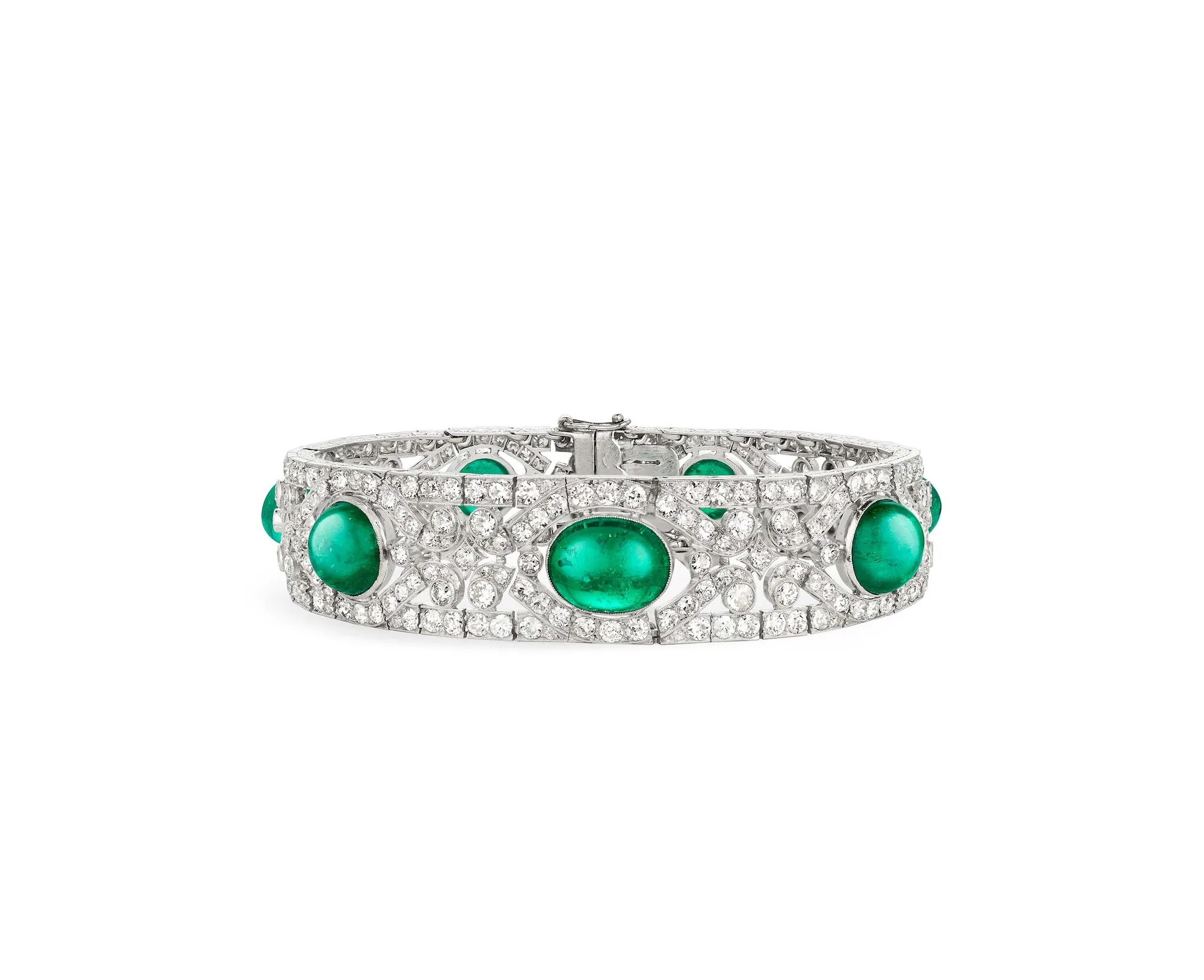 Van-Cleef-Arpels-Bracelet-1921-Platinum-emeralds-diamonds_Van-Cleef-Arpels-Collection_2