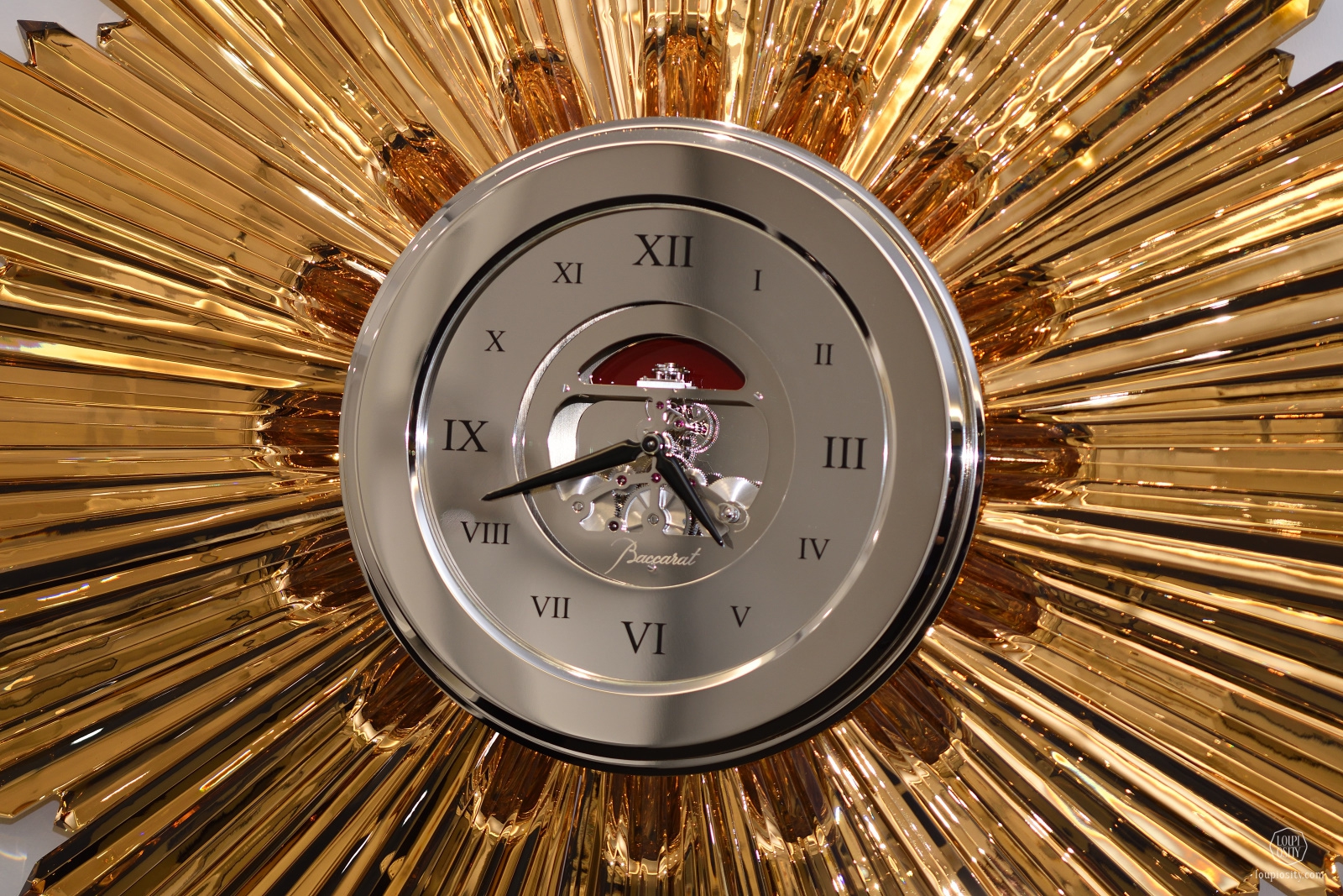 Sun Clock, L\'Epée & Baccarat