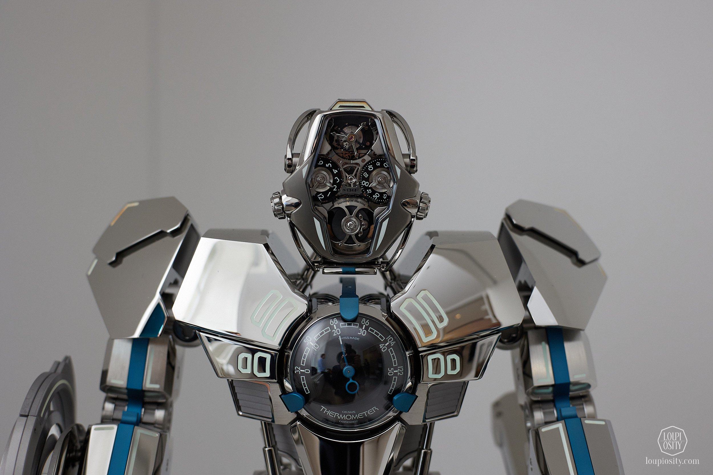 MBandF HM12 Wristwatch - the "face" of the Guardian