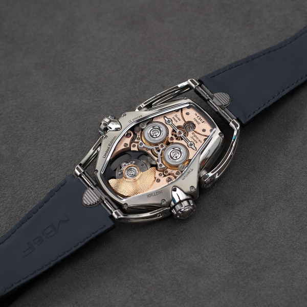 MBandF HM12 Wristwatch - the back side