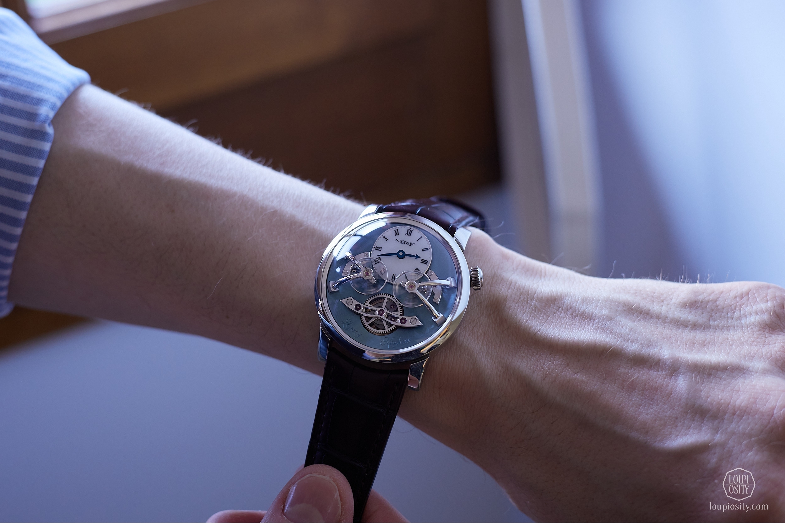 MB&F Legacy Machine No.2 in palladium
