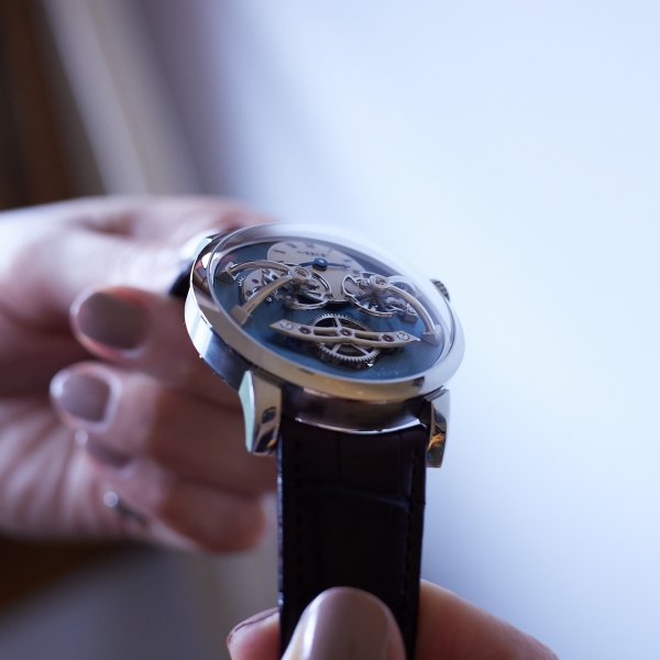 MB&F Legacy Machine No.2 in palladium