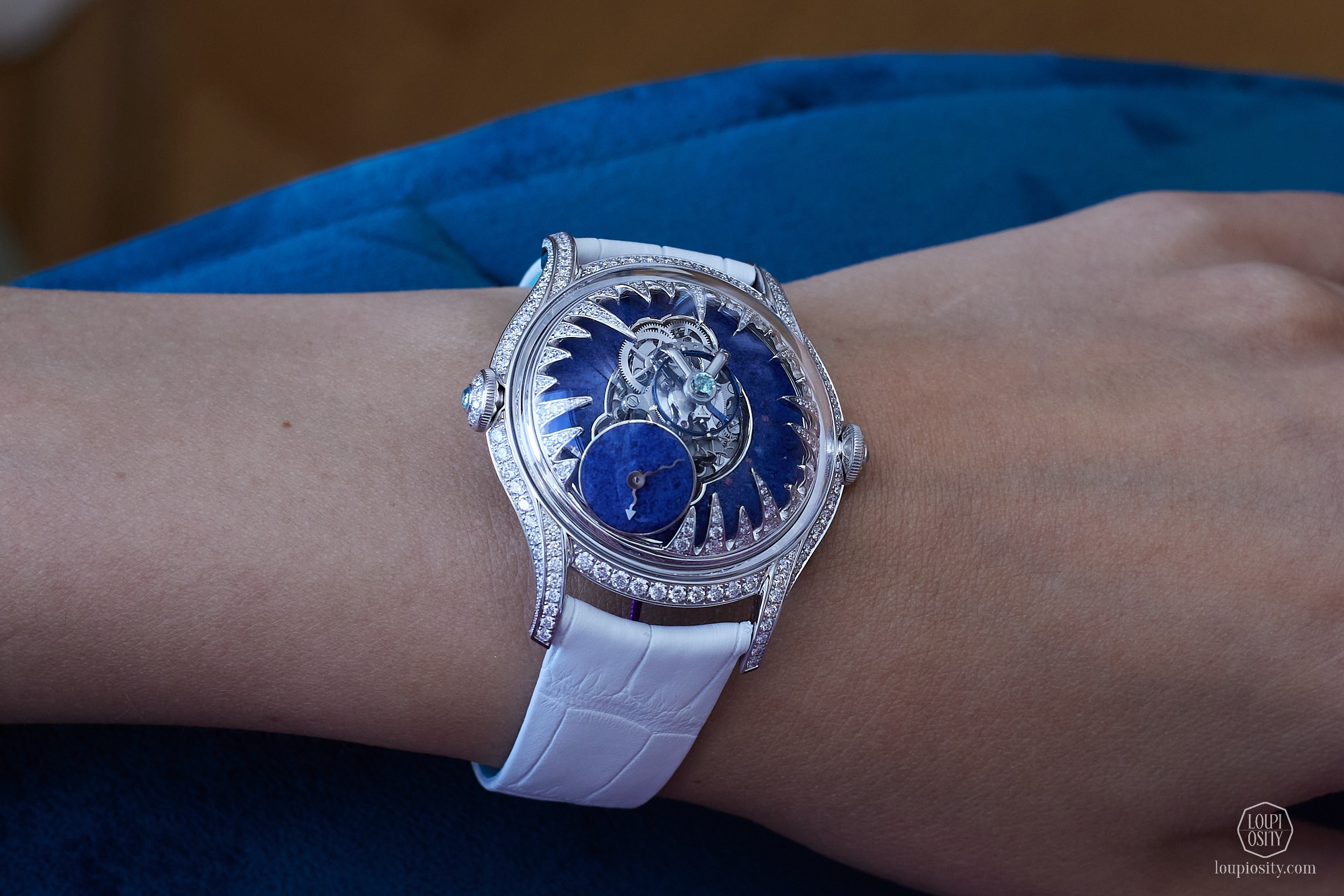 MB&F x Emmanuel Tarpin: LM FlyingT "Ice"