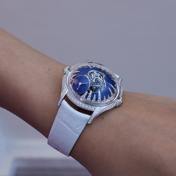MB&F x Emmanuel Tarpin: LM FlyingT "Ice"