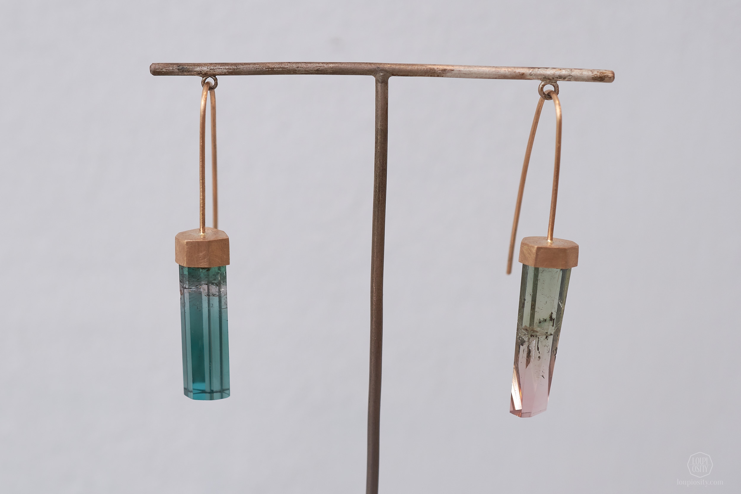 Tourmaline earrings