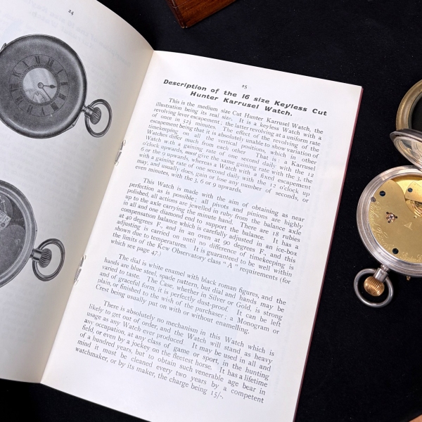 A Carrousel watch signed Richard Thorneloe, Stanton Street, Coventry, No. 1084 at the announcement of the Naissance d’une Montre 4