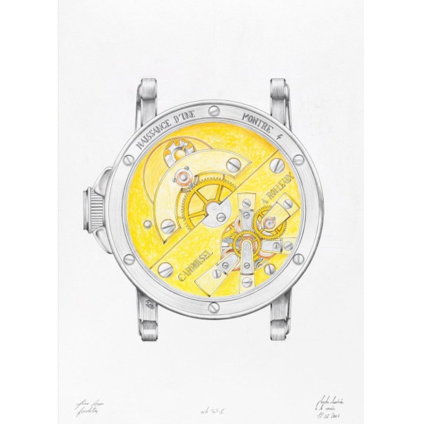Naissance d'une Montre 4 Le Carrousel will introduce the first ever Carrousel crafted by hand in a wristwatch under 40 mm