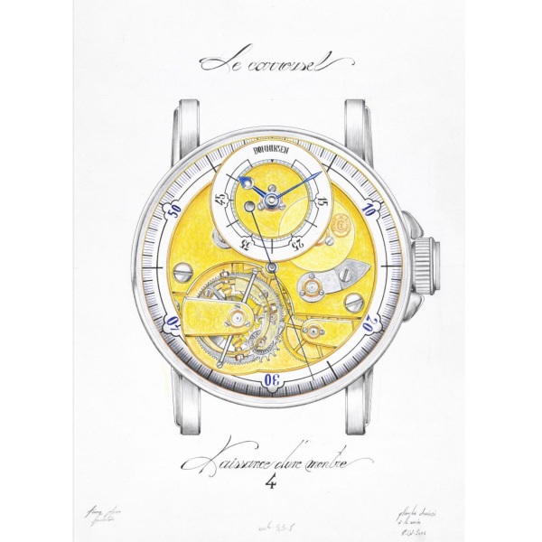 Naissance d'une Montre 4 Le Carrousel will introduce the first ever Carrousel crafted by hand in a wristwatch under 40 mm