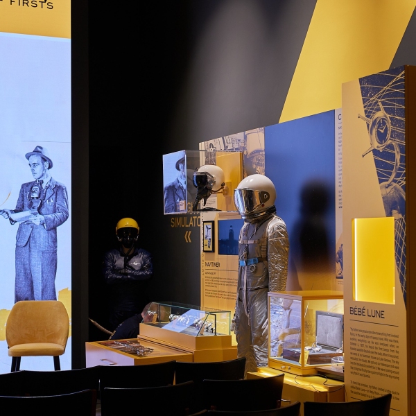 Breitling  pop-up museum in Zurich