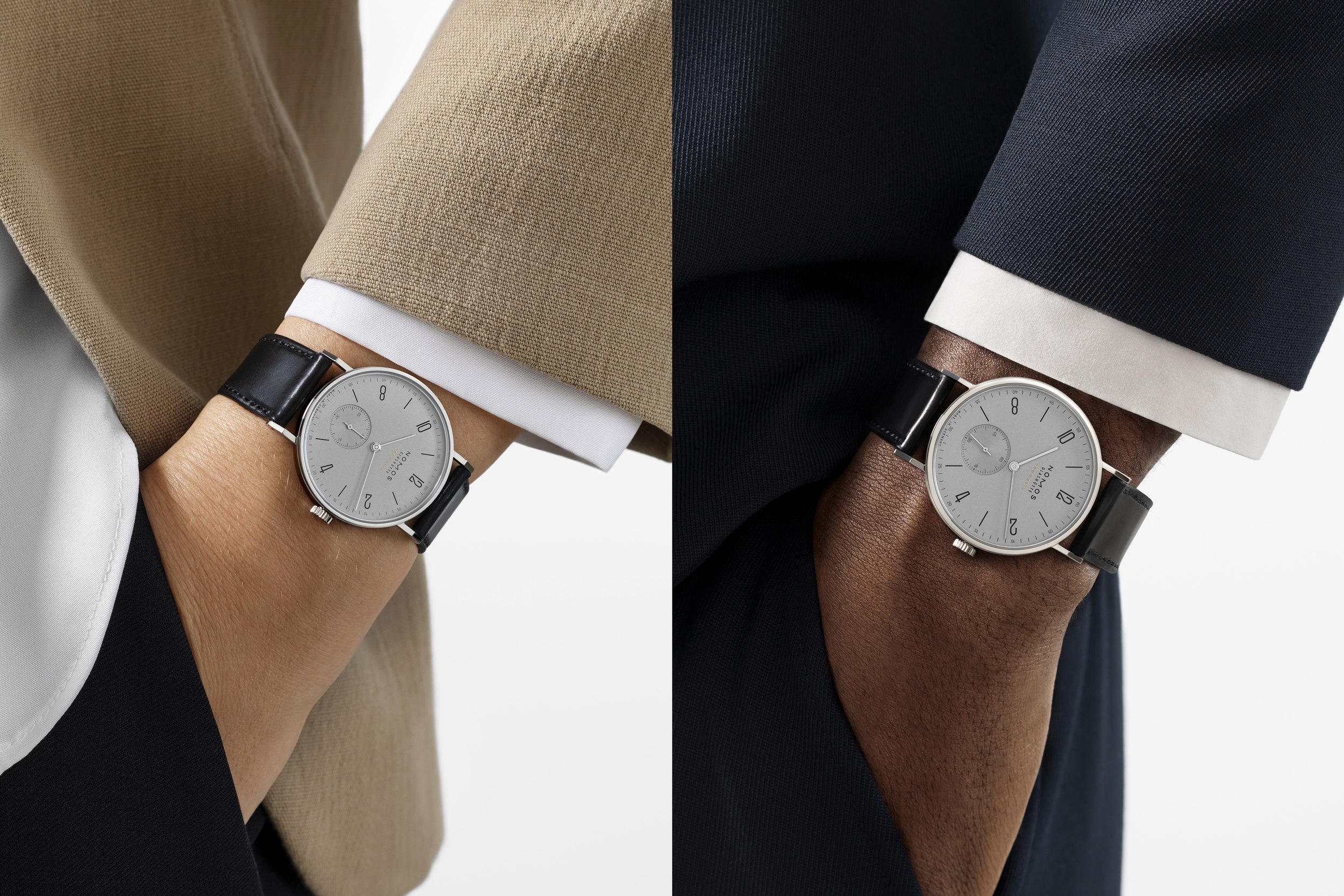 NOMOS Glashütte Tangente neomatik platinum gray