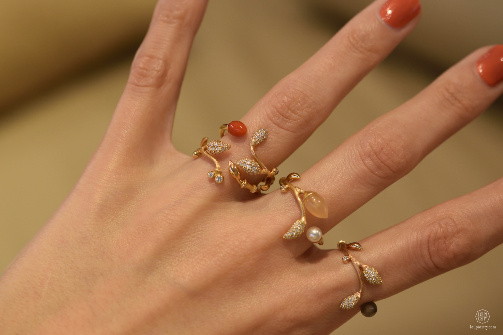Blooming rings