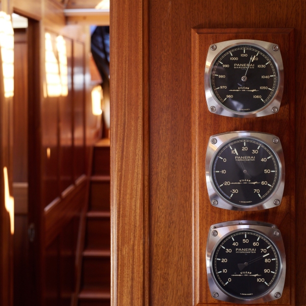 Panerai's Eilean, the Bermudian ketch in Venice, 2022