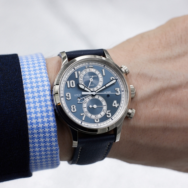 Patek Philippe Calatrava Pilot Travel Time Chronograph Ref. 5924G