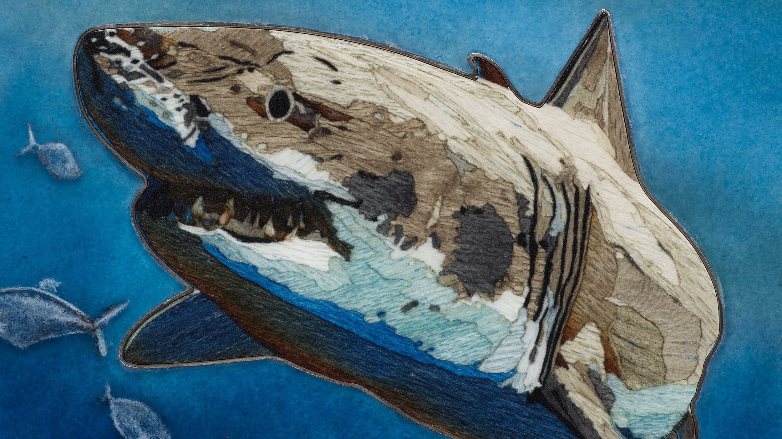 Pocket Watch Ref. 995/141G-001 (Great White Shark)