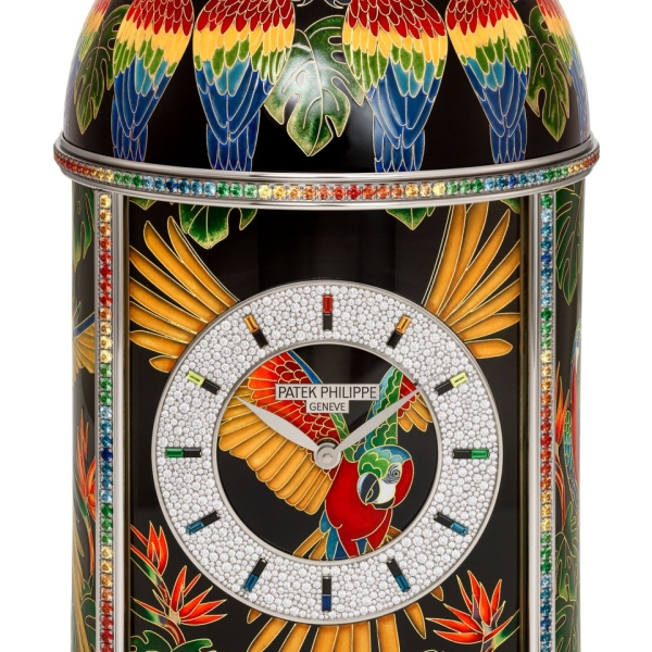 Dome Table Clock Ref. 22000M-001 (Macaws)