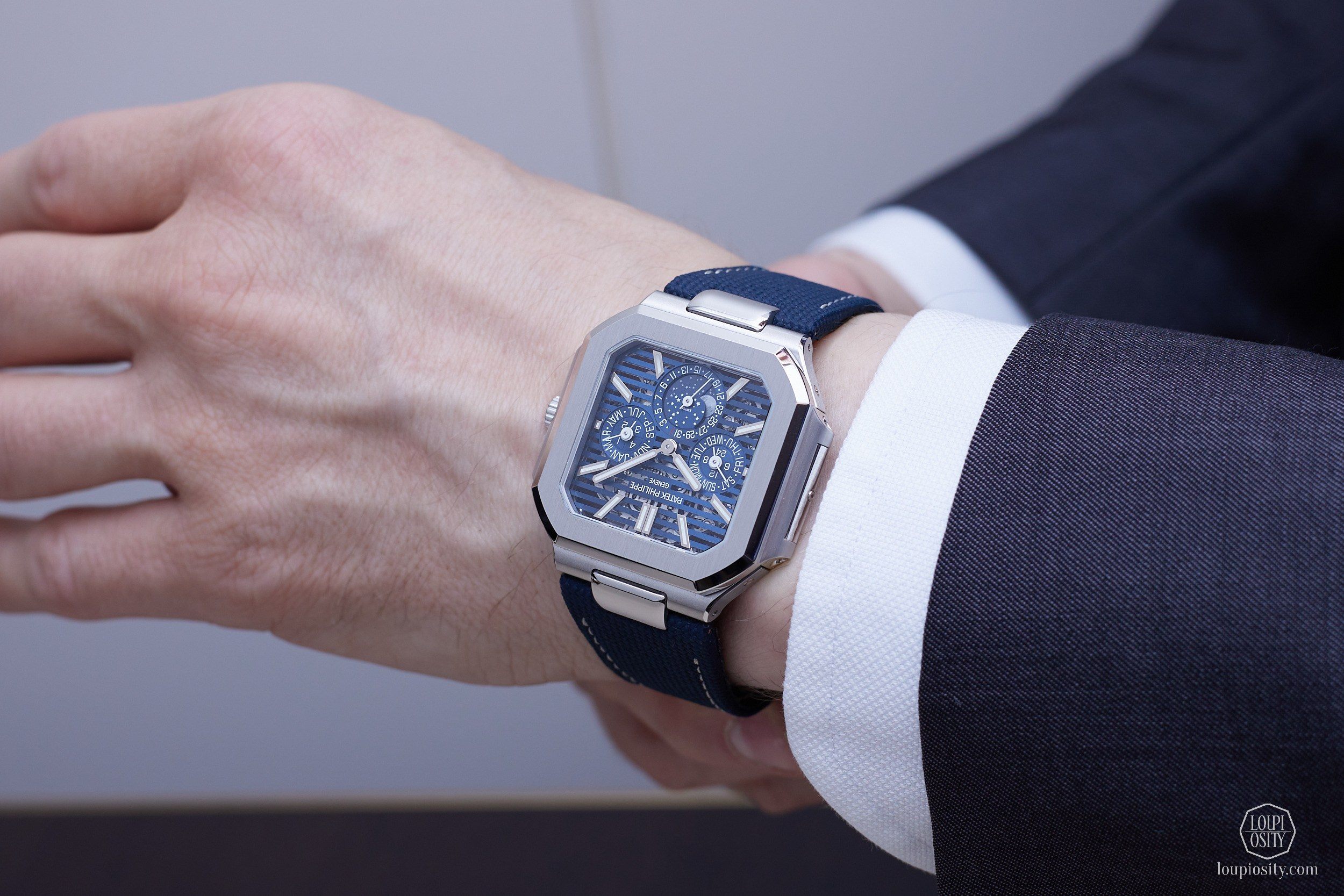 Patek Philippe Cubitus Perpetual Calendar Ref. 5840P at the Watches and Wonders 2026