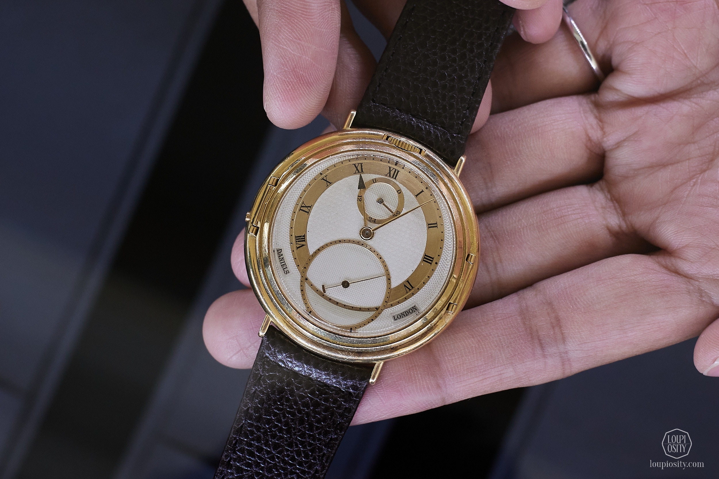 George Daniels Spring Case Tourbillon
