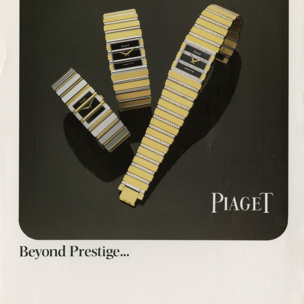 Piaget Polo 79 advertisement, onyx