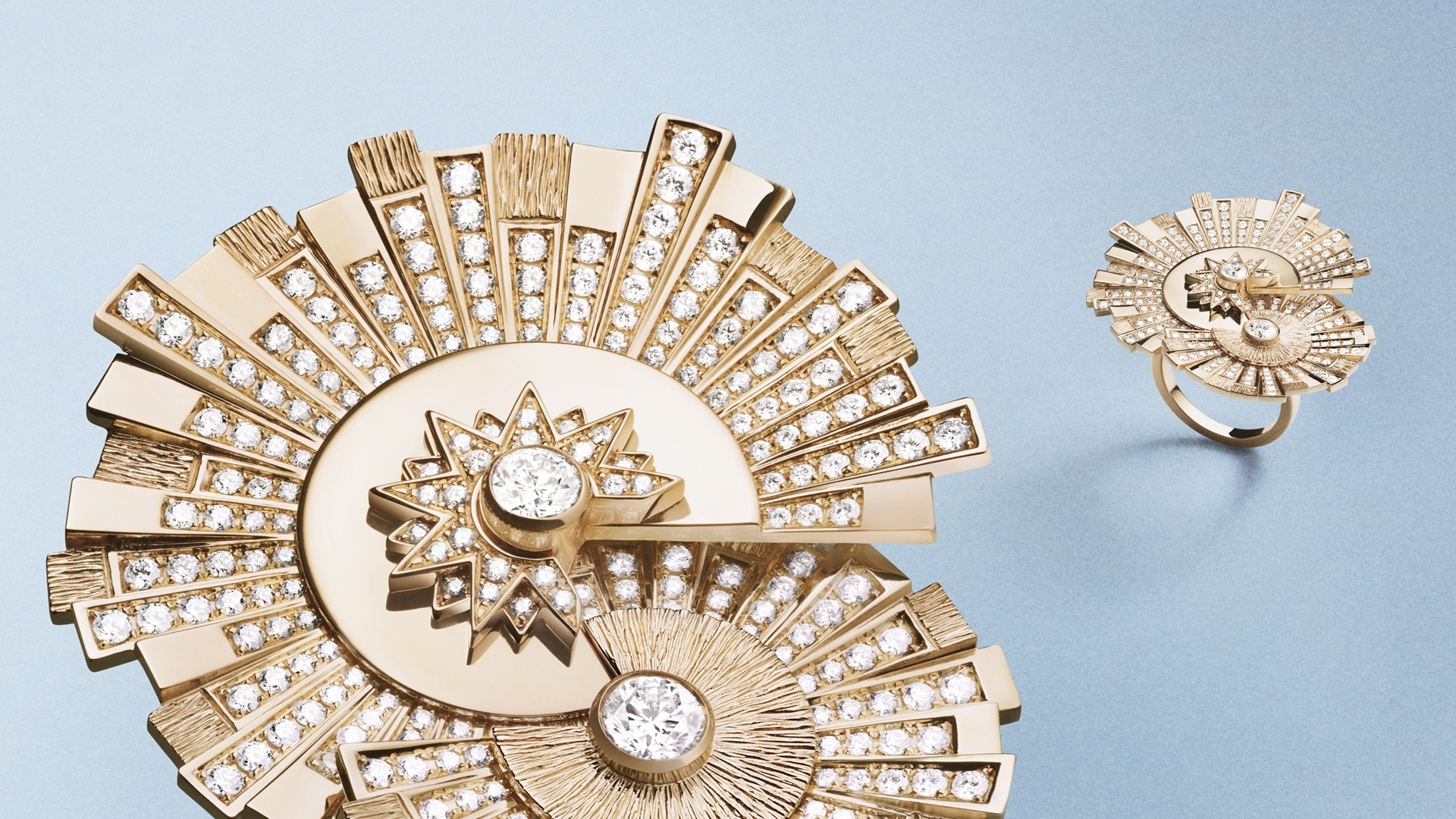 Piaget Sunlight Radiant Infinity rings