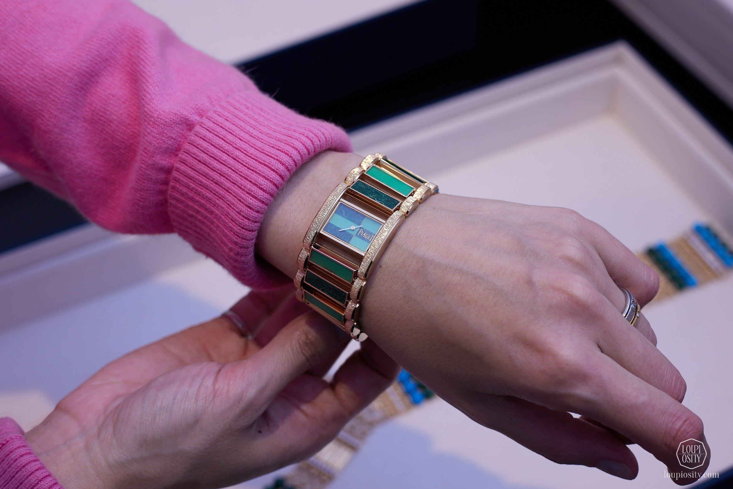 Piaget Graphic Illusion Cuff High Jewellery timepiece