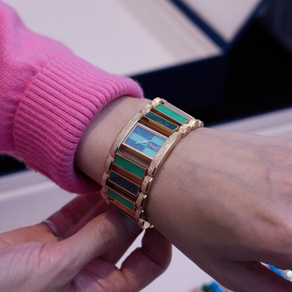 Piaget Graphic Illusion Cuff High Jewellery timepiece