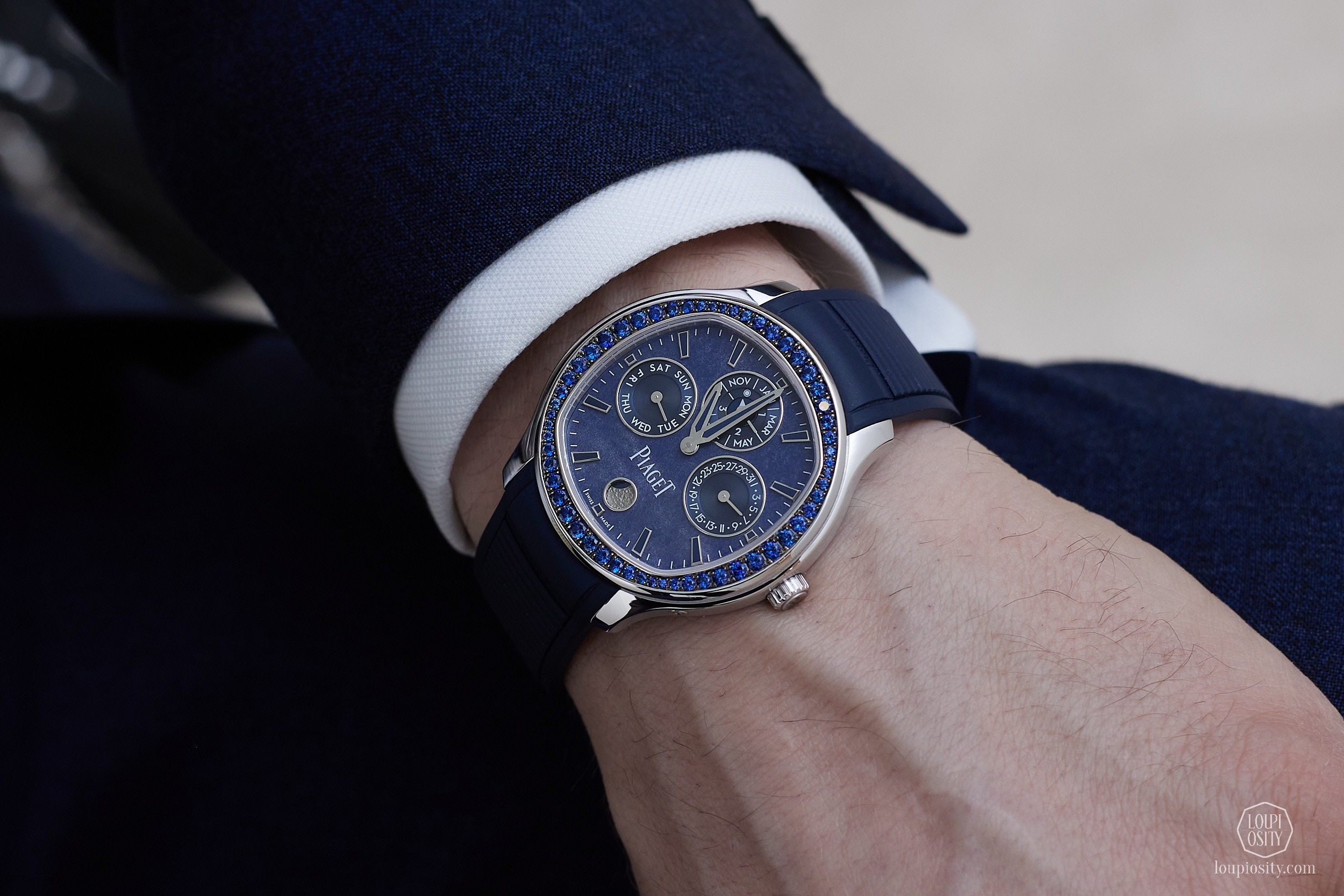 Piaget Polo Perpetual Calendar Ultra-Thin Obsidian