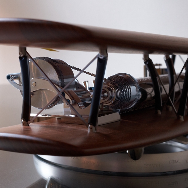 Reuge Biplane Wood