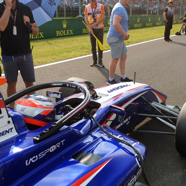 Niko Kari (Trident) in Formula 3