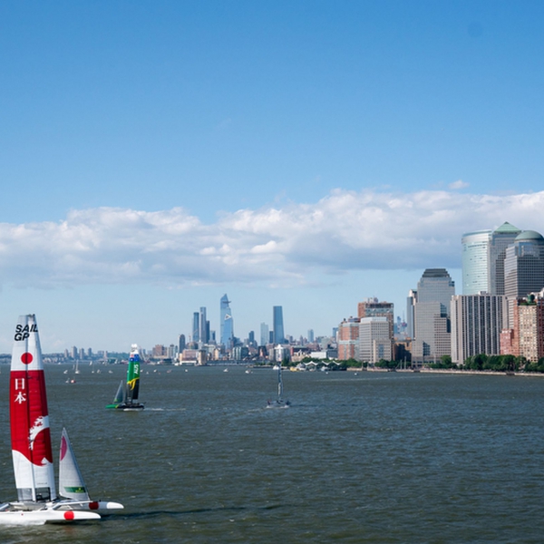 Japan SailGP Team skippered by Nathan Outteridge