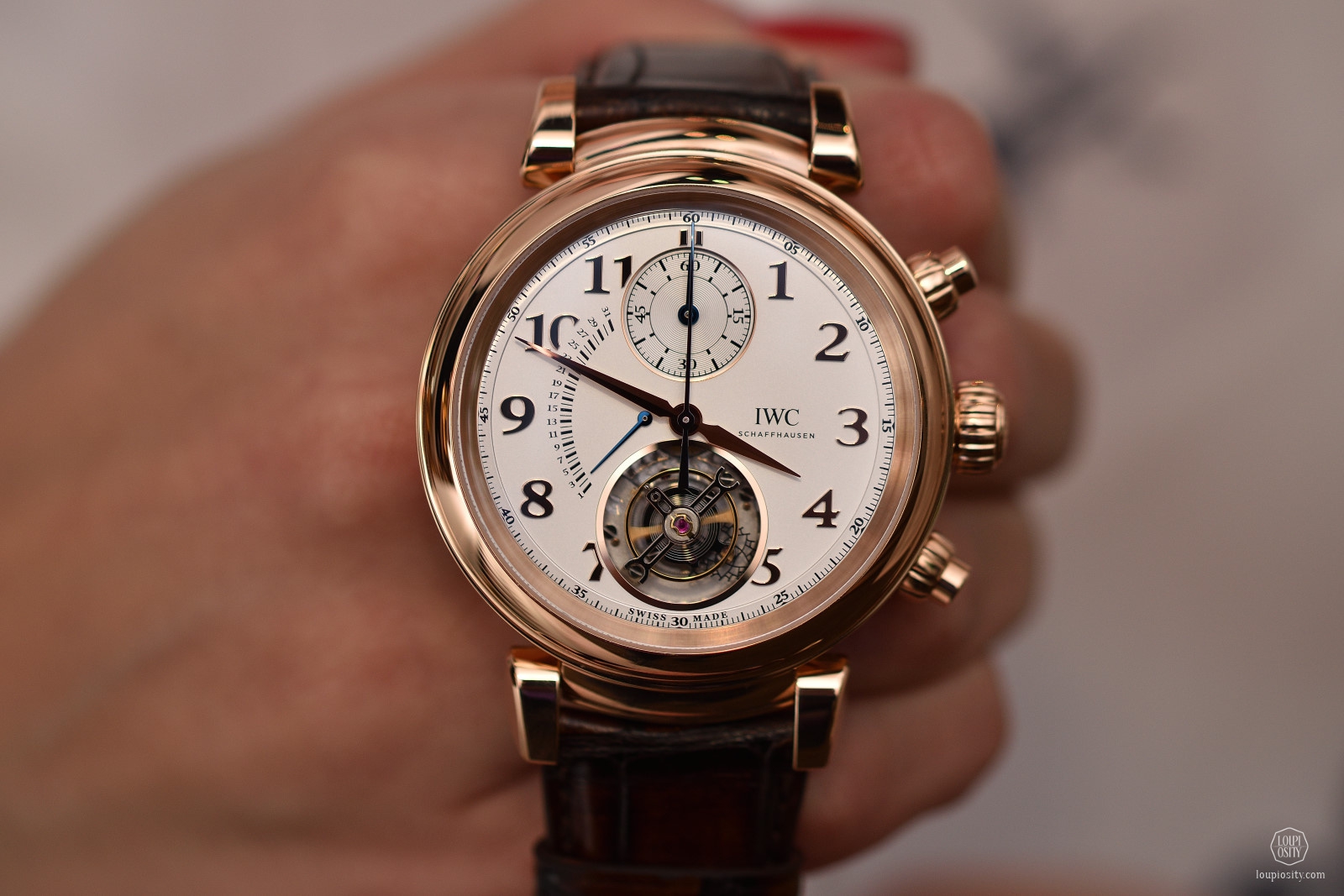 IWC Da Vinci Tourbillon Rétrograde Chronograph