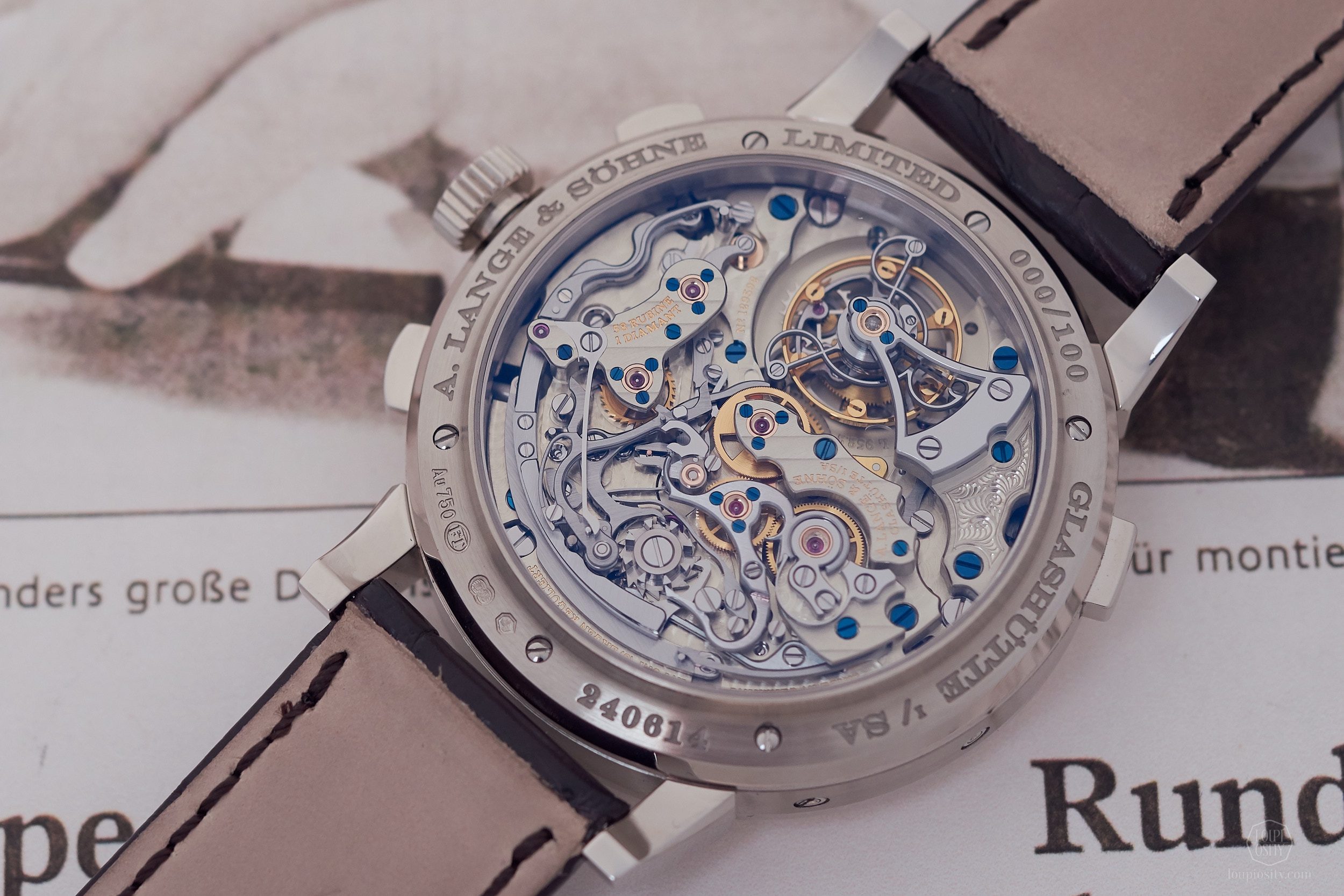 A. Lange & Söhne Datograph Perpetual Tourbillon - calibre L952.2