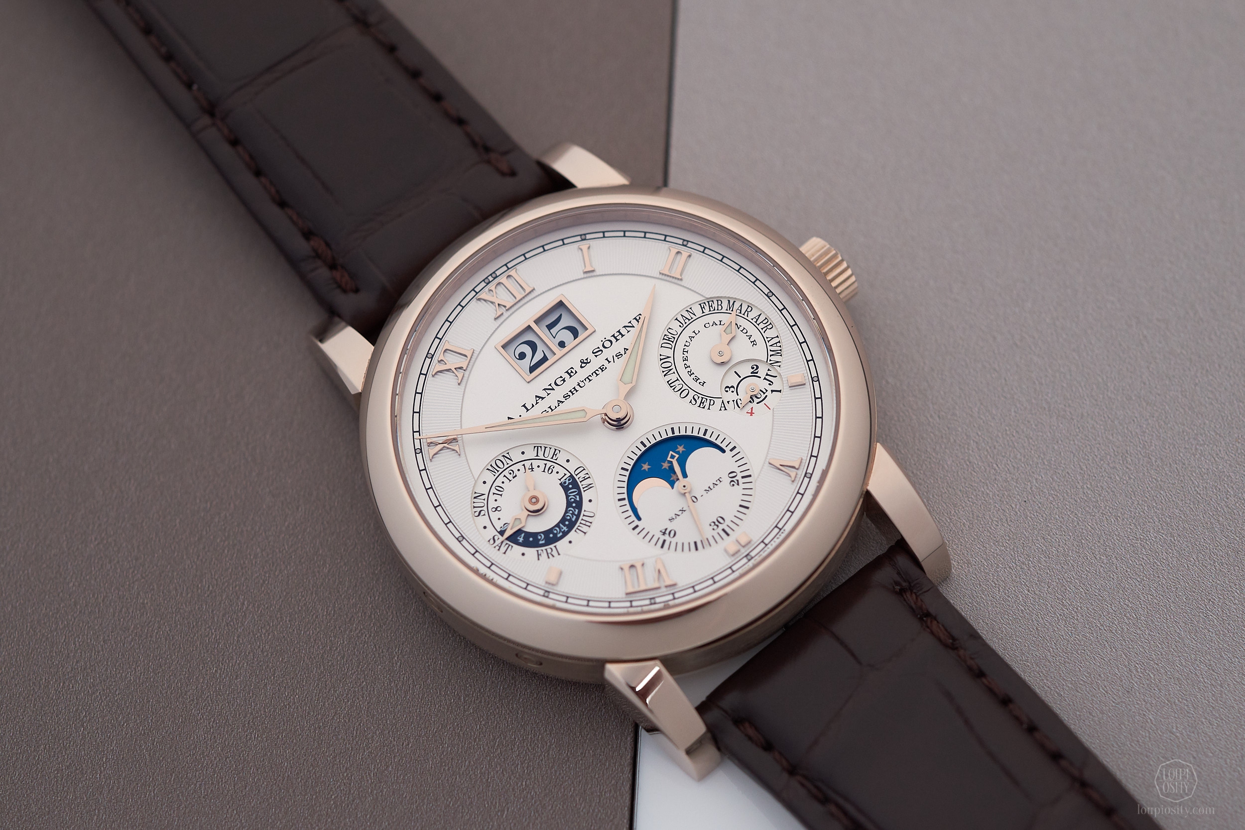 A. Lange & Söhne Langematik Perpetual Honeygold
