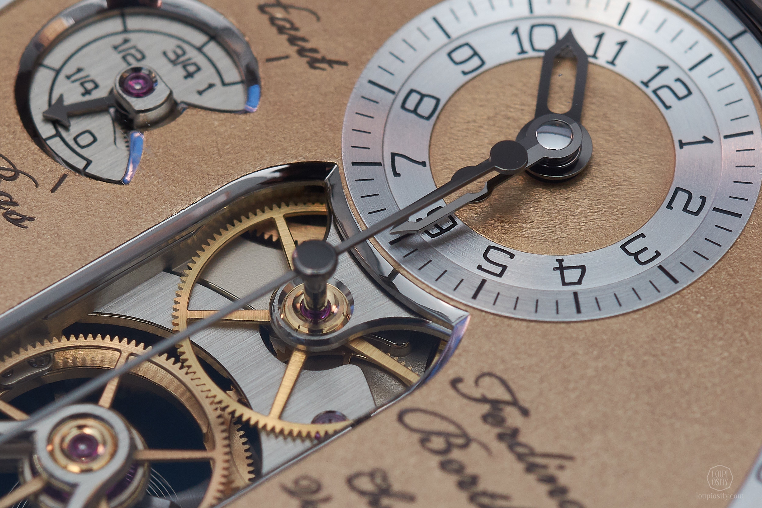 5N patinated yellow gold dial ala Chronométrie Ferdinand Berthoud